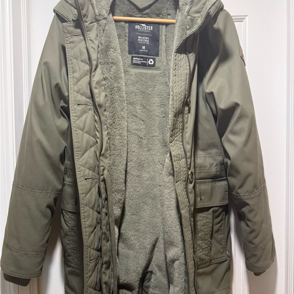 Hollister Women's Khaki Utility Jacket